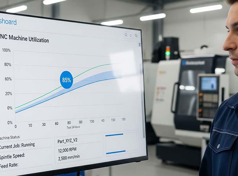 CNC Machine Utilization