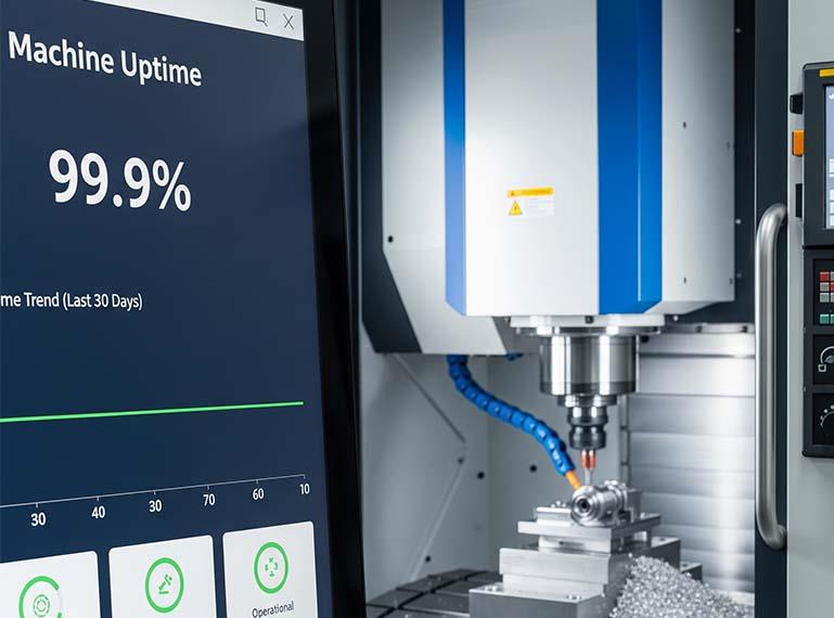 CNC Machine Uptime