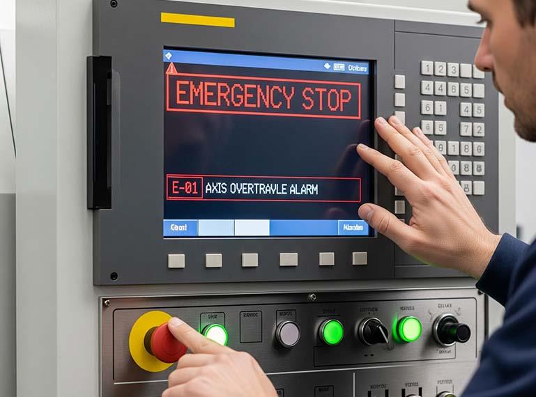 CNC Machine Errors and Alarms
